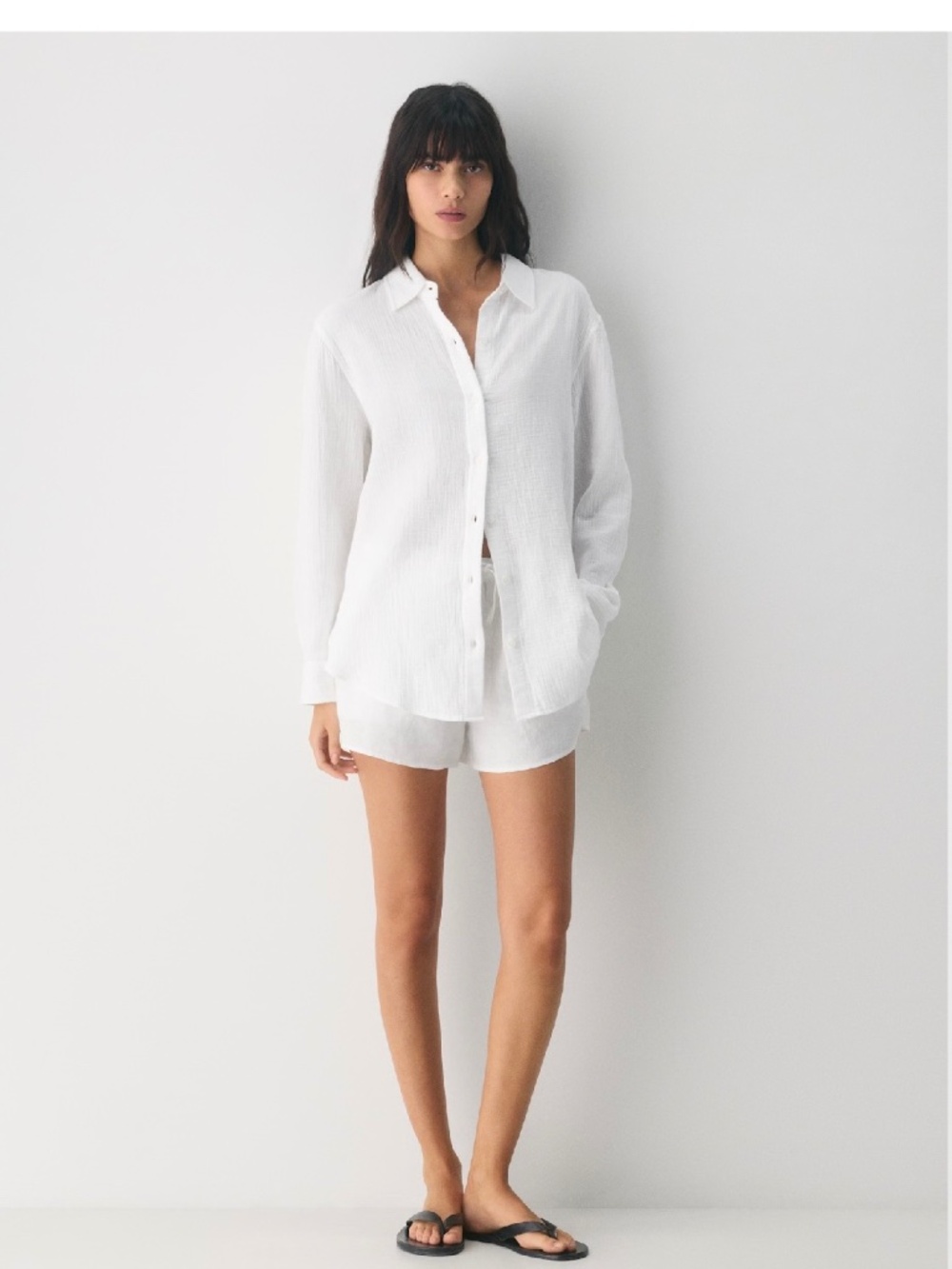 Aritzia Cotton Sail Shirt